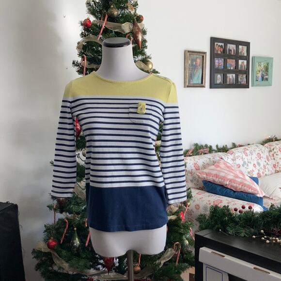 Karen Scott Striped Lightweight Sweater, Size PP - Picture 1 of 8